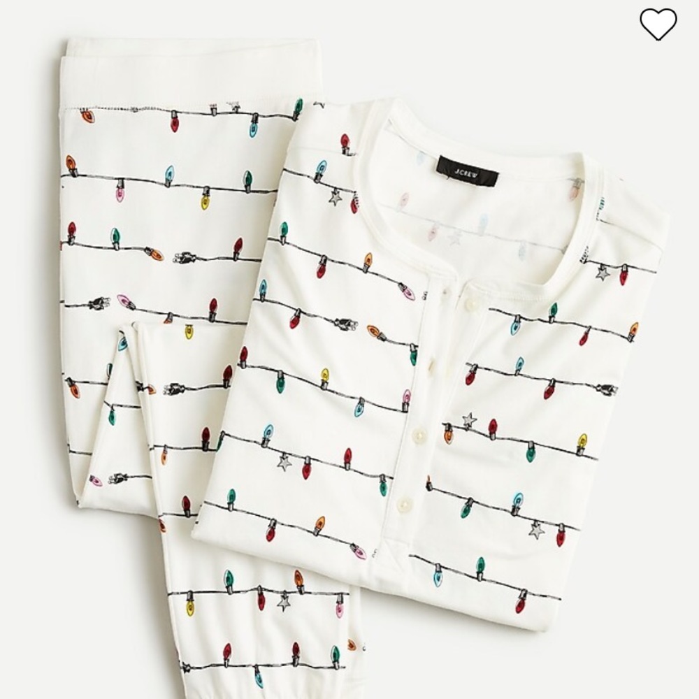 NWOT JCrew womens Christmas pj bottoms